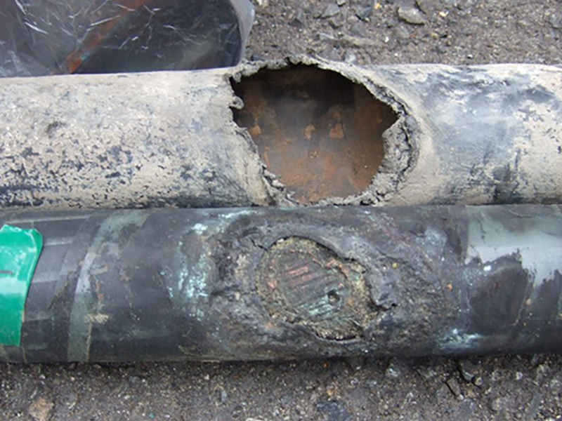 高圧ケーブルのパンク緊急対応