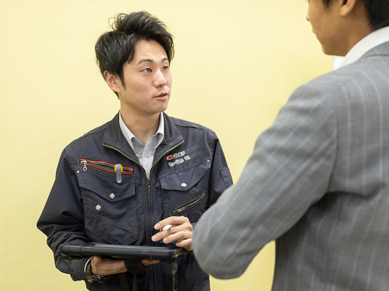 まるで社内の「設備担当」